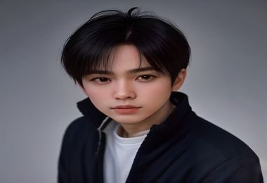 jm漫画悬疑作品封面，侦探角色手持放大镜在昏暗阁楼中审查线索，冷色调悬疑感十足